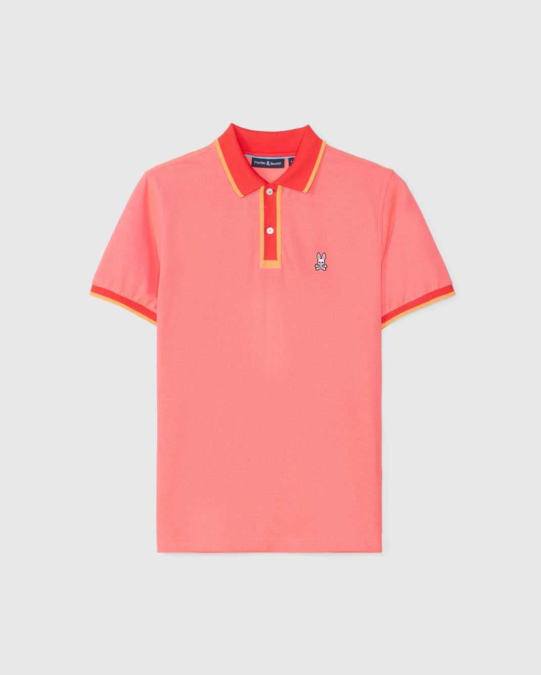 Polos Psycho Bunny Woodway Oxford Polo Hibiscus Homme | XOO-13344068